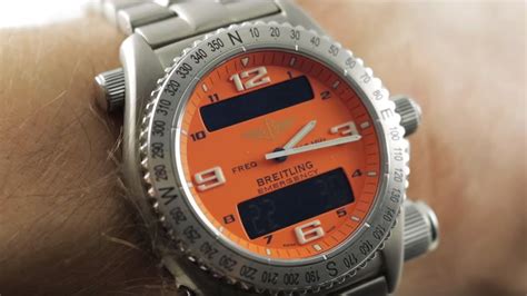 breitling emergency watches|Breitling emergency watch review.